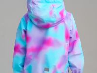 Куртка текстильная с полиуретановым покрытием для девочек (ветровка)