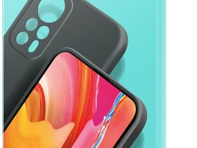 Клип-кейс BoraSCO Silicone Case для realme Note 70 Чёрный