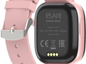 Умные часы Elari KidGram 4G Розовые
