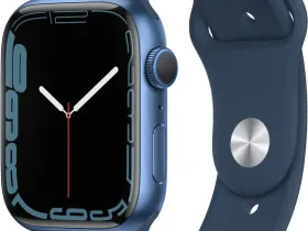 Ремешок Hoco WA01 Flexible для Apple Watch 42/44/45/49mm силикон (синий)