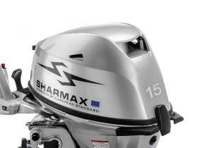 4х-тактный лодочный мотор SHARMAX SMF15HS (2024)