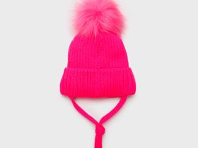 Шапка детская трикотажная для девочек