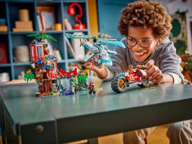 Ninjago 71857 Конструктор Битва ниндзя у домика на дереве