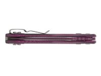 Складной нож Microtech MSI Faded Sangria, сталь M390MK, рукоять полимер