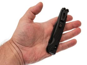 Складной нож Daggerr Pike All Black DL, сталь 8Cr14MoV, рукоять термопластик FRN, черный