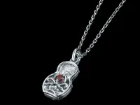 Подвеска из серебра с гранатом э0606пд11250369