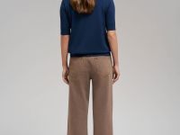 Легкий джемпер с коротким рукавом