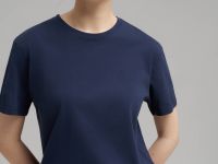 Свободная футболка comfort fit из хлопкового джерси