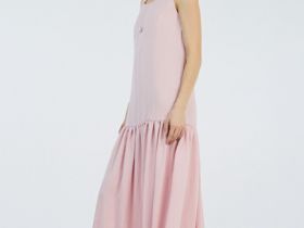 Платье А-силуэта из лиоцелла, Розовый