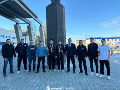 В Якутске встретили призёров первенства России по боксу