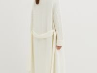 Удлиненный кардиган с поясом