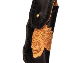 Складной нож Steelclaw Алыча, сталь ламинат SKD-11, рукоять алюминий/рог