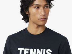 Мужская хлопковая футболка Lacoste