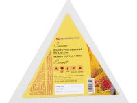 Холст на картоне "Сонет", треугольный, стороны 20 см, 280 г, 100% хлопок, акриловый грунт, среднее зерно