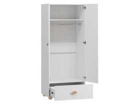 Шкаф детский Тесси 2-75x181 Белый