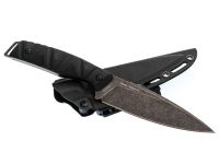 Туристический нож Майор Н, сталь D2, рукоять G-10 черный