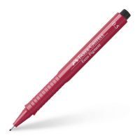 Ручка капиллярная Faber-Castell "Ecco Pigment" 0,5 мм, красный