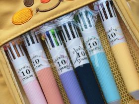 Пенал Languo, 21х18х10 см, полиэстер