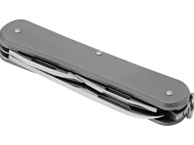 Складной нож многофункциональный Fox Vulpis Large Titanium, сталь M390, рукоять титан