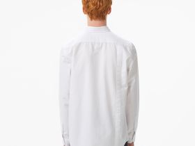 Мужская хлопковая рубашка Lacoste