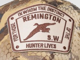 Бейсболка Remington Mesh Yellow Waterfowl Honeycombs — лёгкая и дышащая для охоты и рыбалки