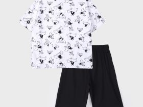 Комплект трикотажный для мальчиков: фуфайка (футболка), шорты