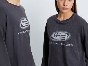 Лонгслив из хлопка с принтом из коллаборации с maneken