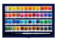 Набор акварели "Белые ночи" 48 цв, синее дерево