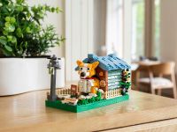 1256_MK Конструктор Корги в домике