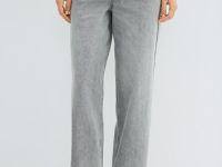 Джинсы со средней посадкой, Бежевый