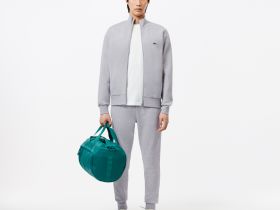 Мужские спортивные брюки Lacoste приталенного кроя