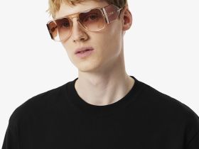 Мужская футболка Lacoste свободного кроя из органического хлопка
