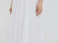 Юбка миди, Белый