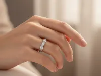 Кольцо из белого золота с бриллиантами э4701кц06241251