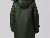 Пальто текстильное с полиуретановым покрытием для девочек