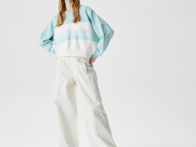 Женская толстовка Lacoste укороченного кроя