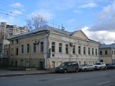 Городская усадьба М.Ф.Котова - Т.Г.Фомина, кон. XVIII в.-XIX в.