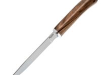 Нож для рыбалки Осетр, сталь 65х13, рукоять орех