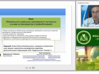 Международный вебинар "Обязательное социальное страхование от несчастных случаев на производстве и профзаболеваний"