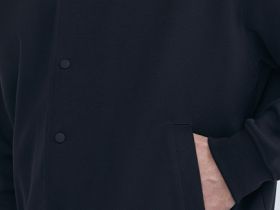 Куртка с воротником поло, Синий