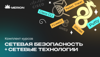 Комплект курсов «Онлайн-курс по сетевой безопасности» и «Полный курс по сетевым технологиям»