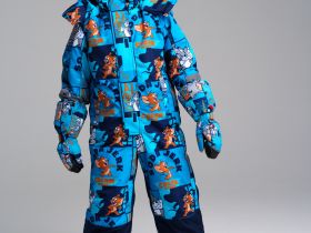 Комбинезон текстильный с полиуретановым покрытием для мальчиков