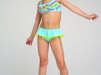 Купальный костюм трикотажный для девочек