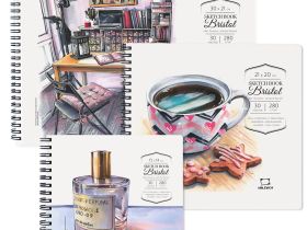 Скетчбук для графики и маркеров Малевичъ Bristol 30х21 см 30 л 280 г