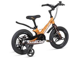 Детский велосипед Maxiscoo Space Deluxe Plus 14, год 2025, цвет Оранжевый