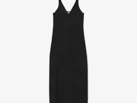 Длинное бесшовное платье Lacoste