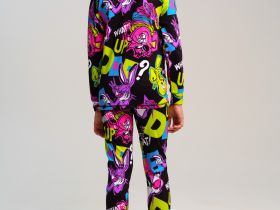 Термокомплект трикотажный для девочек: брюки, толстовка для эпизодического использования