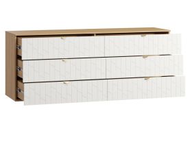 Комод Монблан 185x76 Грань Белый