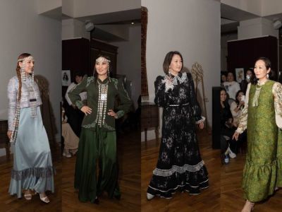 Якутскую этническую одежду представили в Казахстане