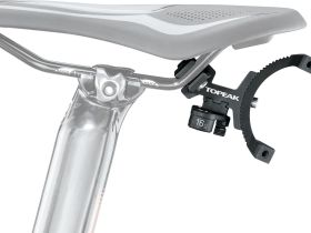 Подседельный держатель фляги и насоса CO2 Topeak TRI-BACKUP ELITE TBU-ELT (черный)